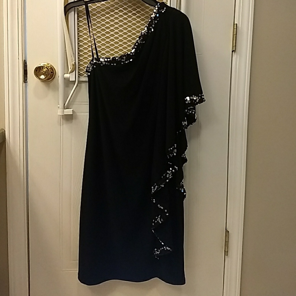 Black formal dress